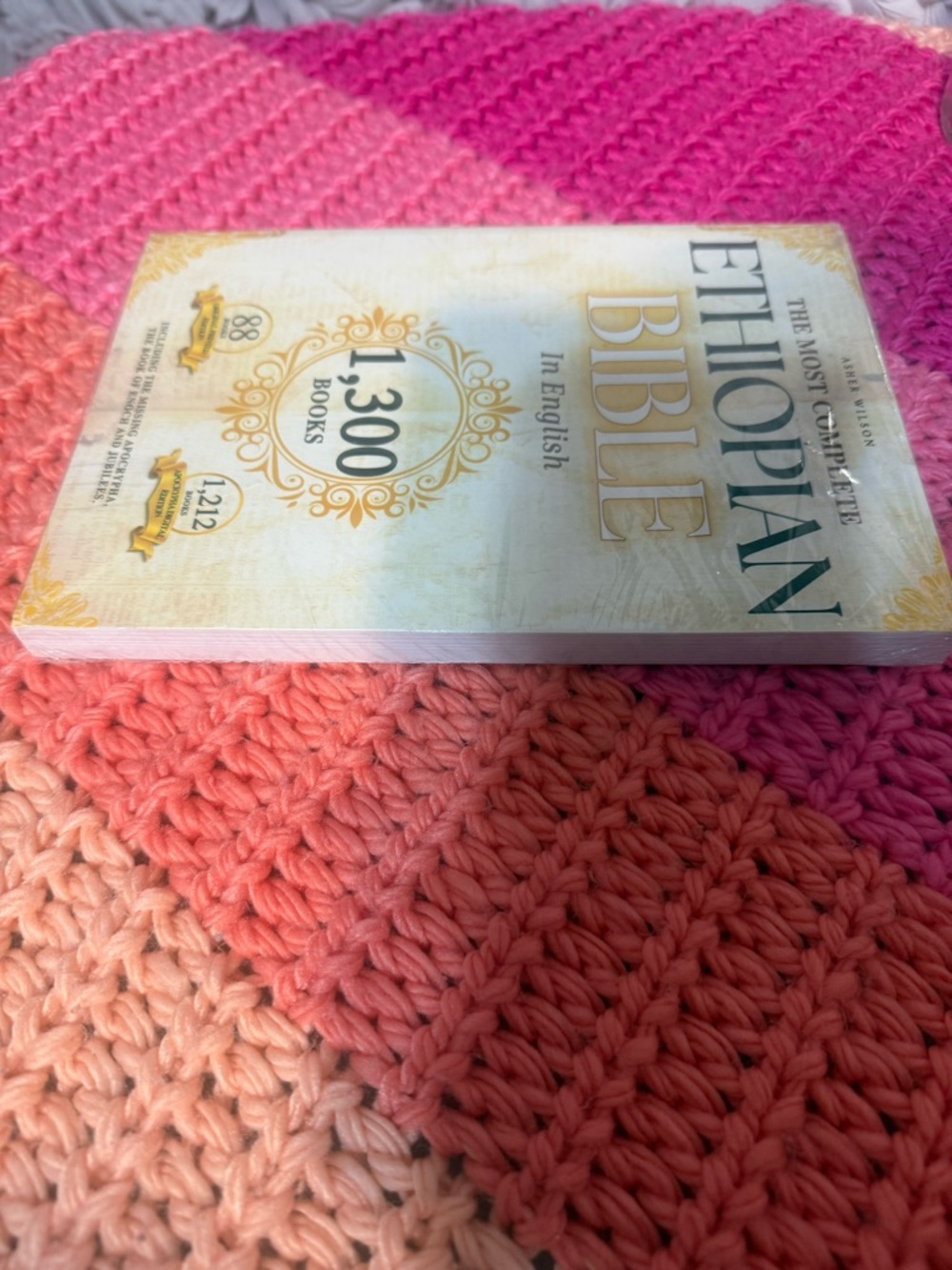 The Most Complete Ethiopian Bible in English - Cream/Gold Cover - Picture 3 of 5